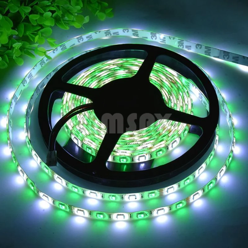 12v RGBW RGBWW Светодиодная лента 5050 гибкий светодиодный свет RGB + белый/RGB теплый белый