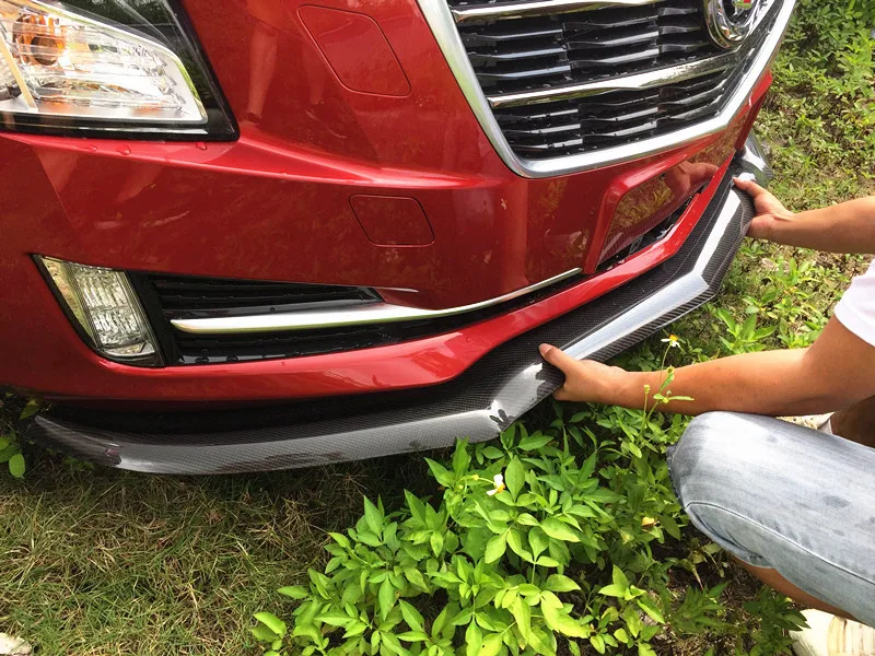 2013 2014 ATS передний спойлер для губ-передний губ из углеродного волокна Cadillac (не