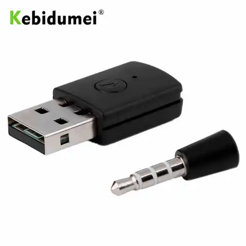 Bluetooth-адаптер kebidumei, usb-адаптер для ps4 3,5 мм Bluetooth 4,0 + EDR, USB-адаптер для PS4, стабильная производительность, Bluetooth-наушники