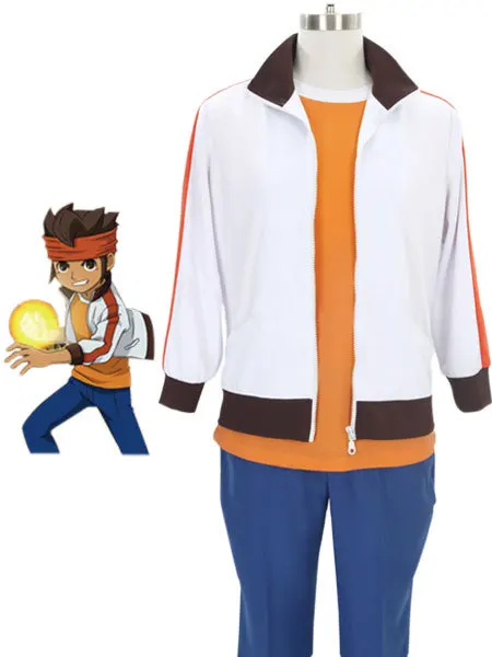 Inazuma11 Inazuma.Eleven.Go аниме Cos Хэллоуин Марк Эванс Мамору Эндо школьная форма косплей