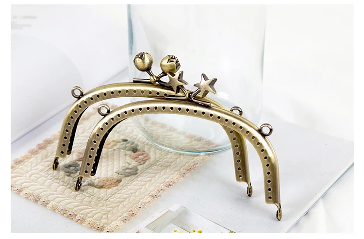 2 шт. металлические застежки для кошелька 12 5 см|metal clasps for purses|clasp pursemetal bag handles |