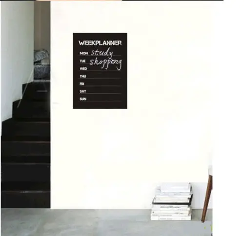 Еженедельный планировщик календарь наклейка на стену память доска сделай сам