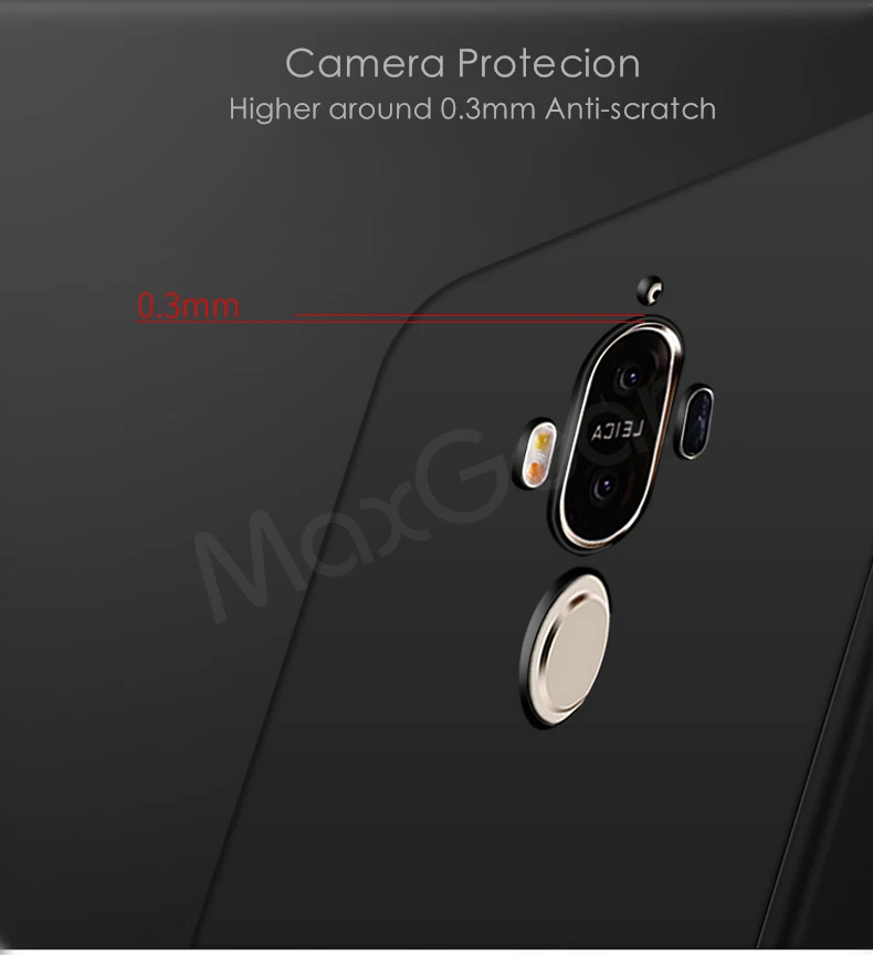 Мягкий чехол MaxGear для Huawei Mate 9 чехлы из силикона ТПУ тонкий защитный резиновый