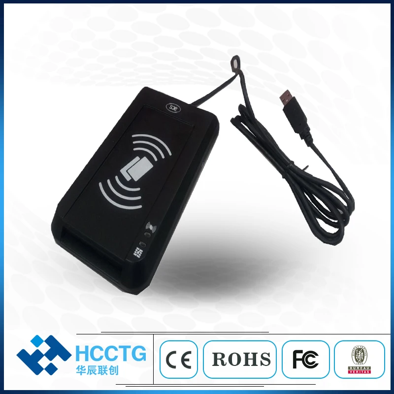 EMV USB двойной интерфейс бесконтактный считыватель смарт карт ACR1281U K1|Считыватели