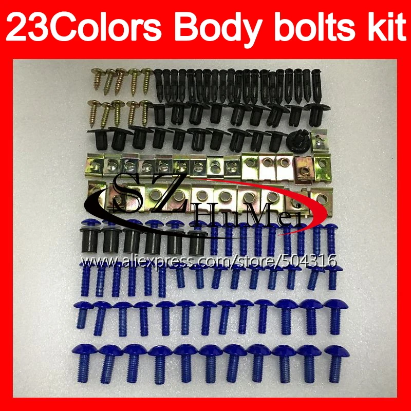 

Fairing bolts full screw kit For KAWASAKI ZX14R 12 13 14 15 ZZR1400 ZX 14R ZX-14R 2012 2013 2014 15 Windscreen bolt screws Nuts