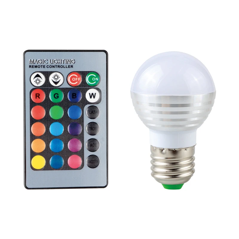 LATTUSO 110V 220V 85-265V E27 E14 Светодиодный 16 меняющий цвет RGB волшебный светильник лампа RGB светодиодный светильник Точечный светильник+ ИК пульт дистанционного управления