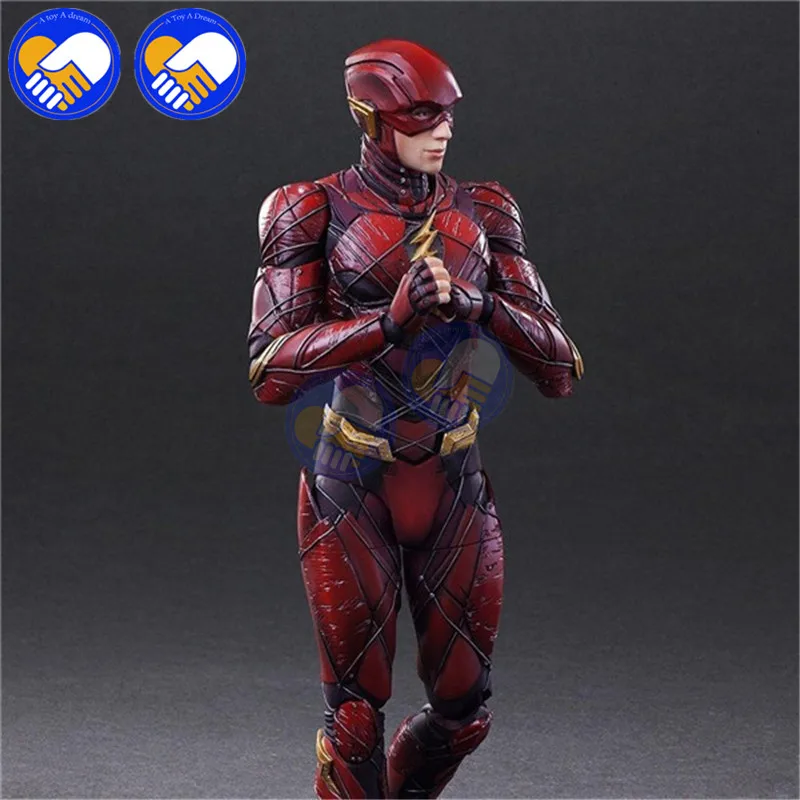 26 см DC Лига Справедливости Играть искусств Кай № 2 вспышки ПВХ фигурка Brinquedos Figurals