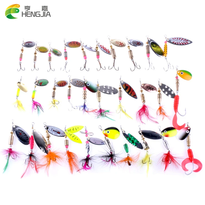 30 шт. наборы рыболовных приманок твердая приманка искусственные приманки