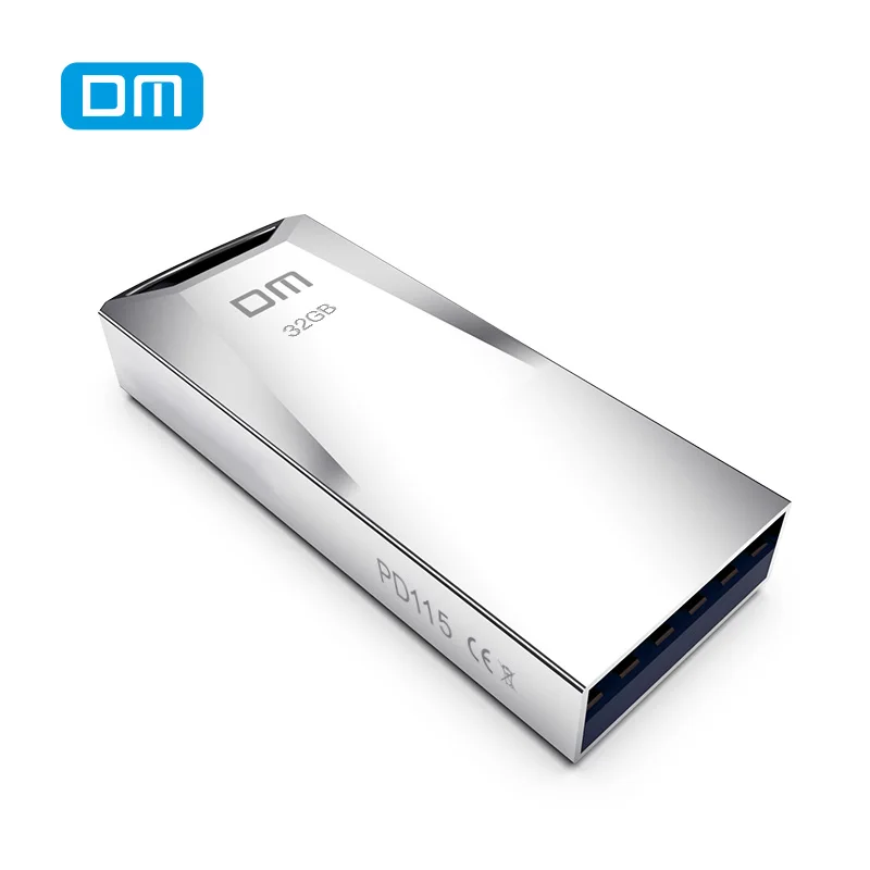 DM PD115 USB флэш-накопитель 32 ГБ металлическая подвеска высокого Скорость флешки 16 Гб