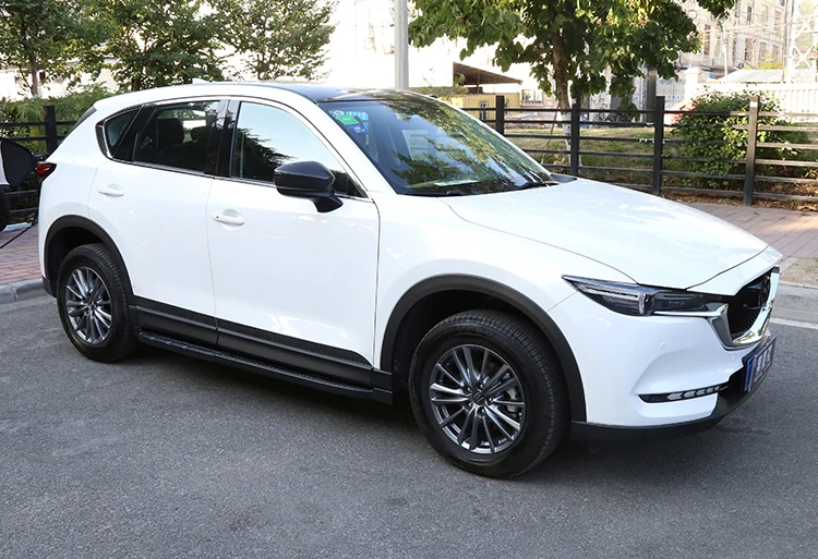Новый алюминиевый для Mazda CX5 CX-5 2017 2018 2019 17-18 19 ходовая доска боковая ступенчатая Nerf