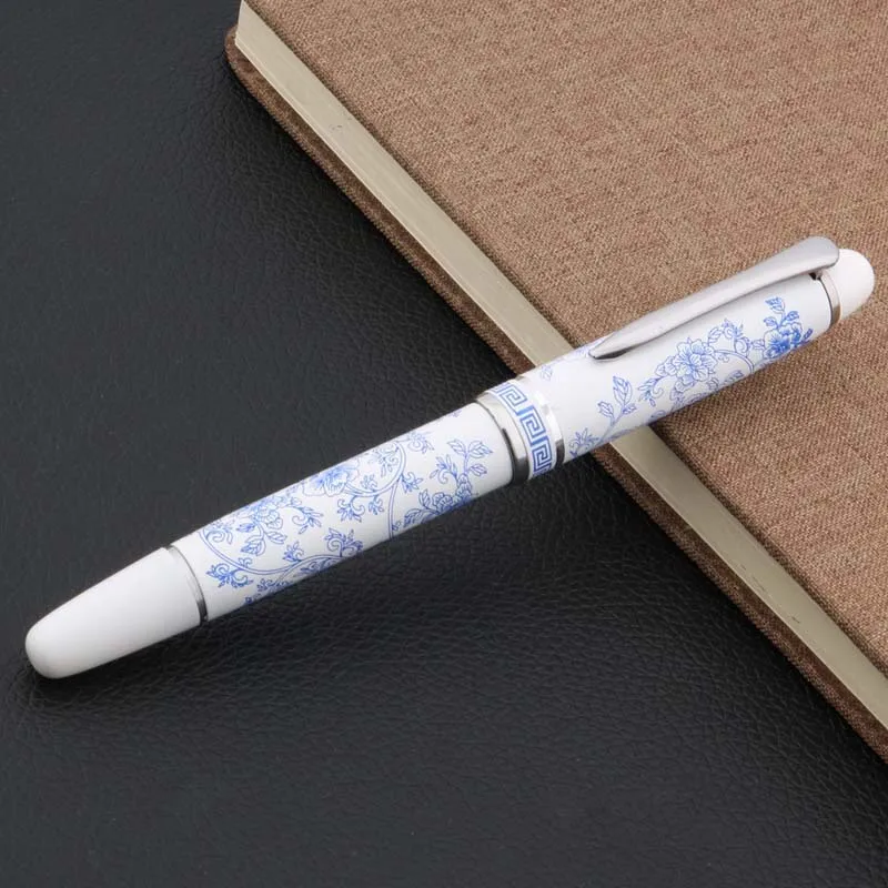 Новинка шариковая ручка с китайским синим и белым фарфоровым узором|rollerball pen|pattern