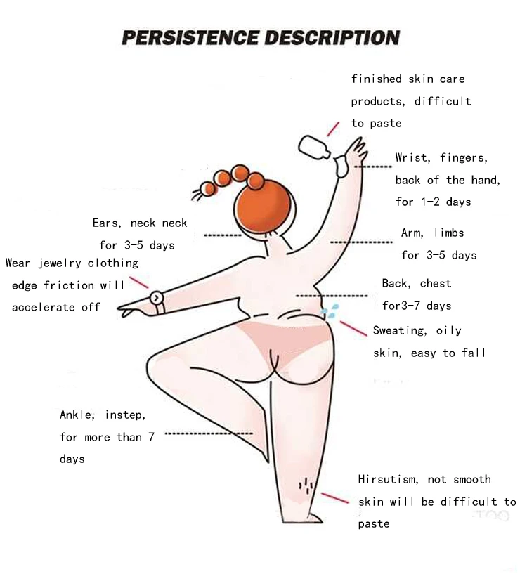 Водостойкая Временная тату наклейка темный зуб клоуна на тыльной стороне руки