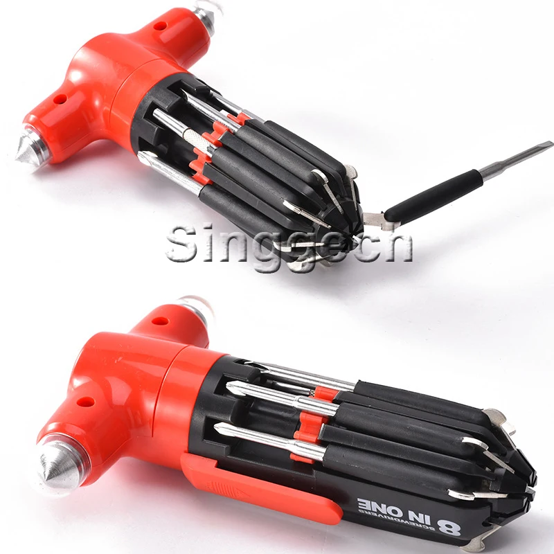 Car Multifunctional Safty Hammer For Opel Astra H J G Insignia Mokka Corsa D Vectra C Zafira Meriva Seat Leon Ibiza Altea | Автомобили и