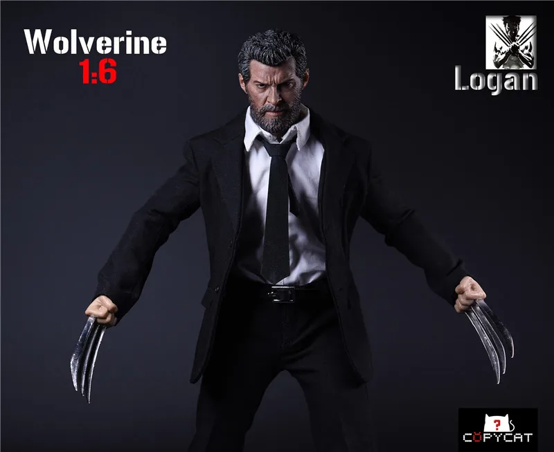 Модель 1/6 мужская одежда X Men костюм Росомаха Логан Набор фигурок для 12 дюймов экшн