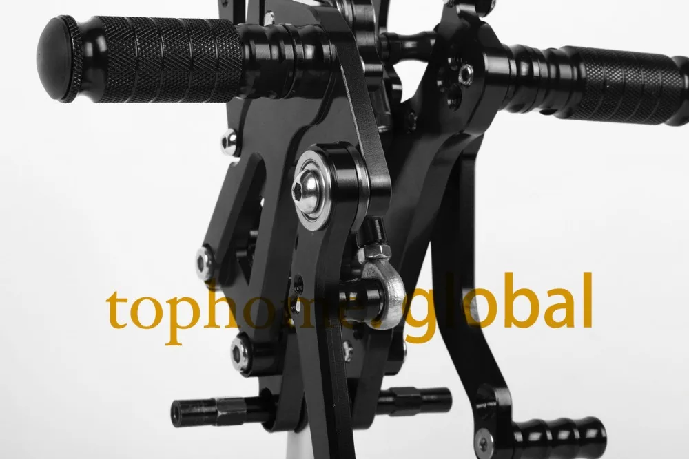 Для BMW S1000RR 2009 2014 Новые запчасти для мотоциклов CNC Rearsets подножки задний комплект