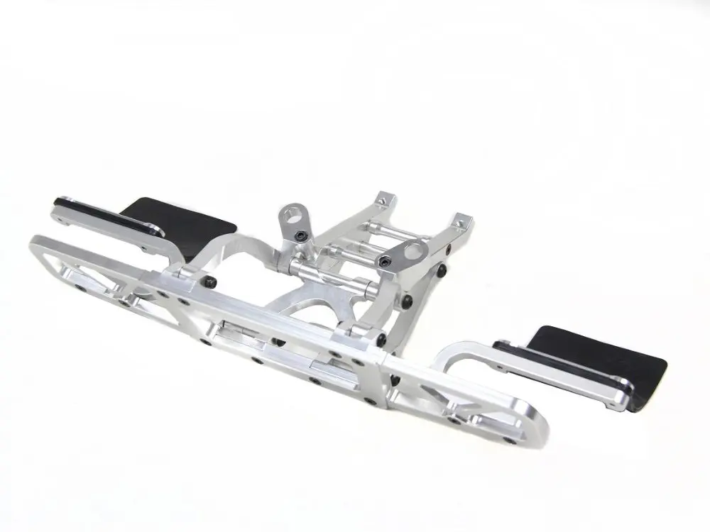 

baja 5T 5SC sliver color alloy rear bumper set