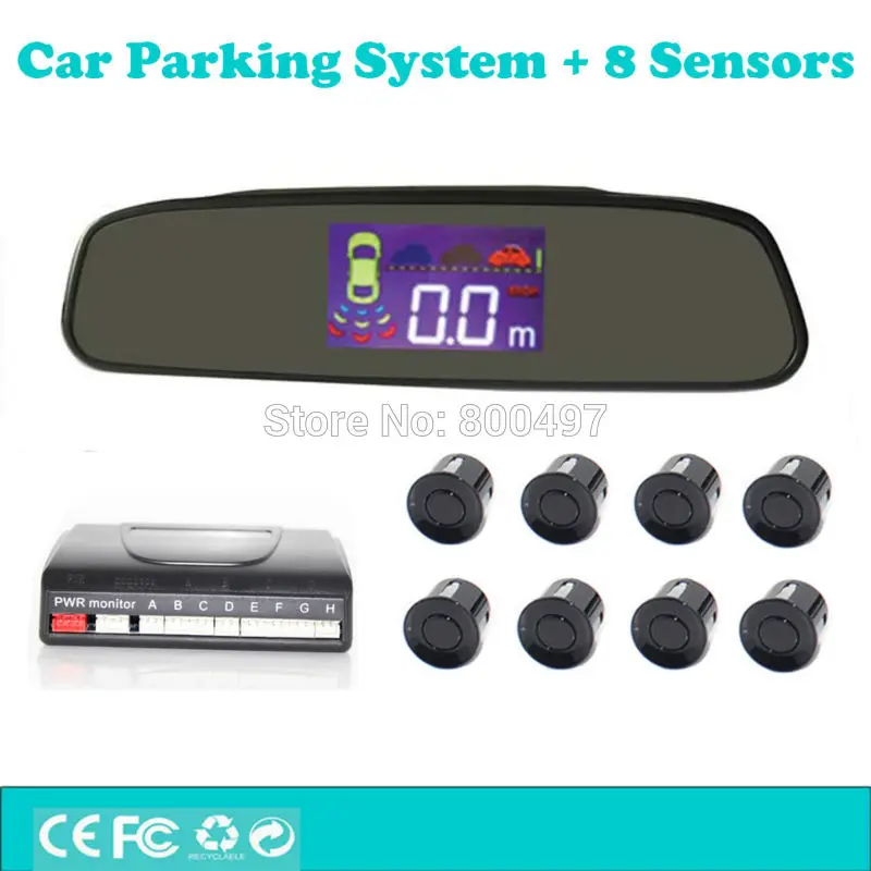 Автомобильная резервная система заднего и переднего радара Система помощи при