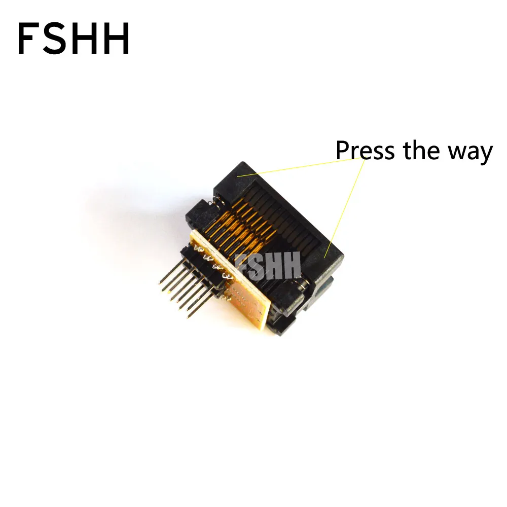 CNV-SOP16(H)DIP8 адаптер для EZP2010 CH2015 CH2016 программатор SOP16/SOIC16(300mil) Тестовая розетка/IC