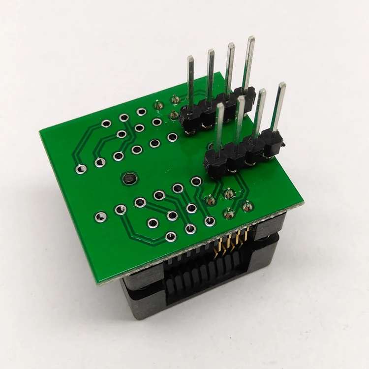 SOP8 SOIC8 SO8 Для DIP8 широкий корпус программирующая розетка шаг 1 27 мм IC ширина корпуса