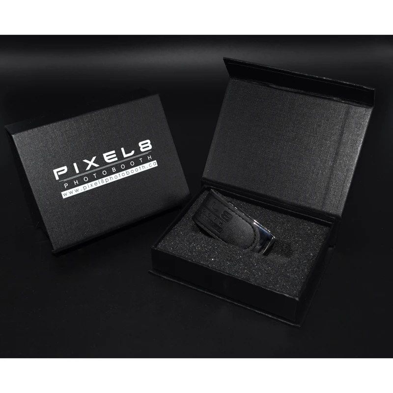 Trangee 20 шт./лот черный кожаный USB флэш-накопитель с картонной подарочной коробкой