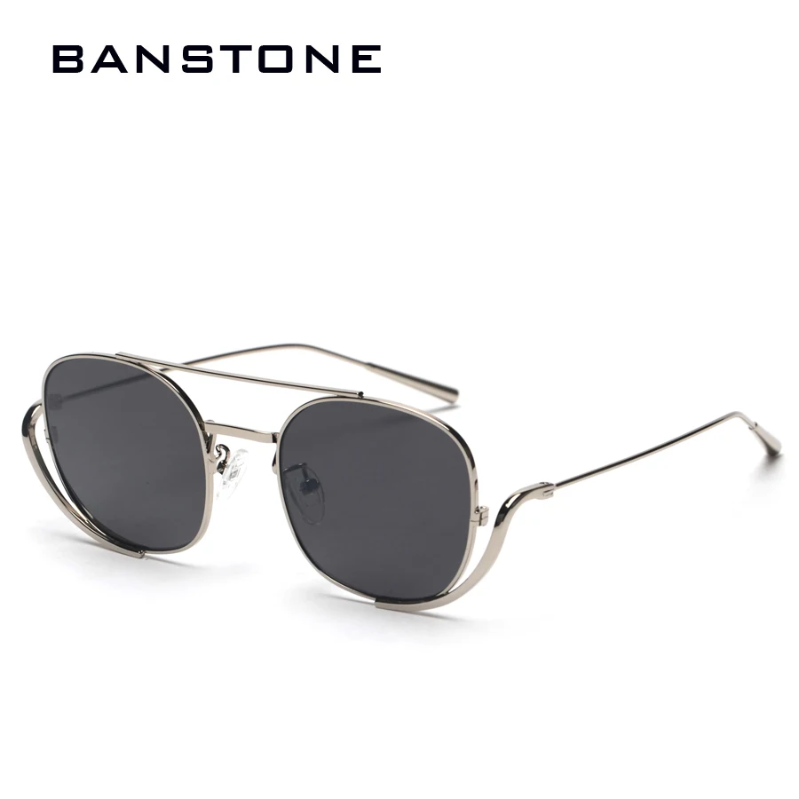Модные женские солнцезащитные очки BANSTONE 2018 знаменитые Овальные Солнцезащитные