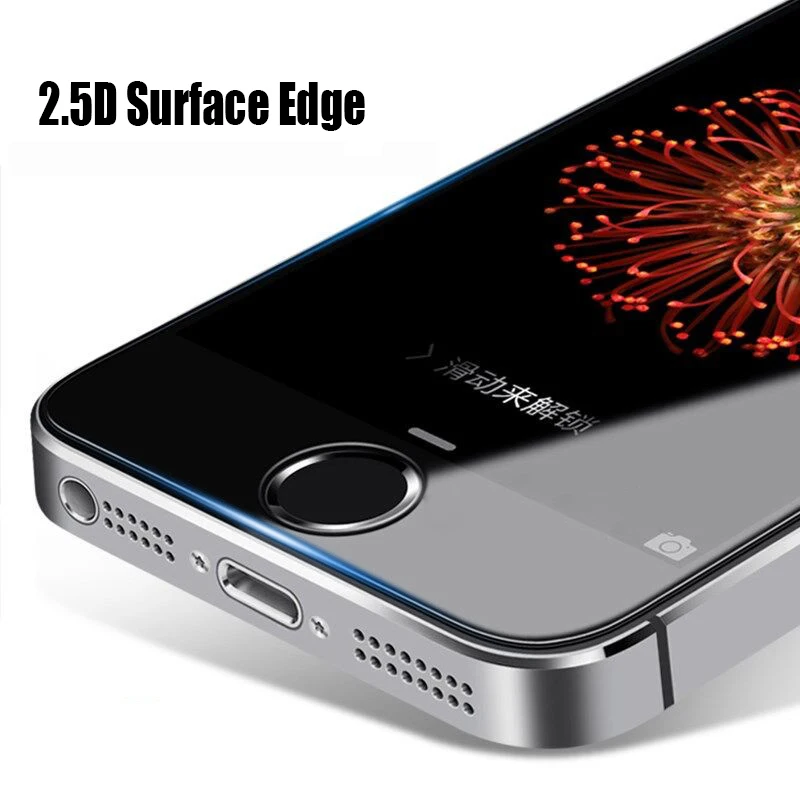Защитное стекло Soultz 2.5D Edge для iPhone 5 5S Se закаленное Защитная пленка экрана |