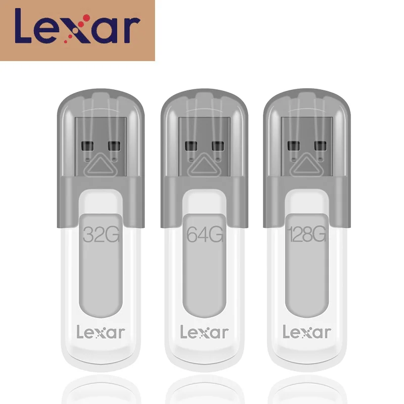 

100% оригинальный флэш-накопитель Lexar, 32 ГБ, 64 ГБ, USB 128 ГБ, U-диск, карта памяти для ноутбука, настольного компьютера