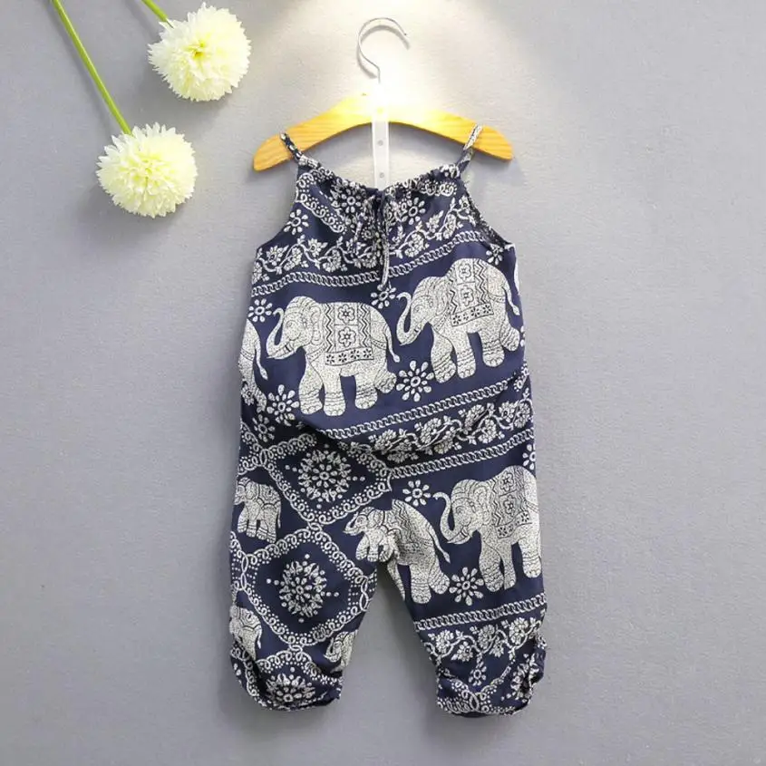2017 * For Girls Boy Children Baby Clothing girl Set 2pcs Toddler Vest Tops+Pants Summer Beach Outfits born Kids Clothes | Детская