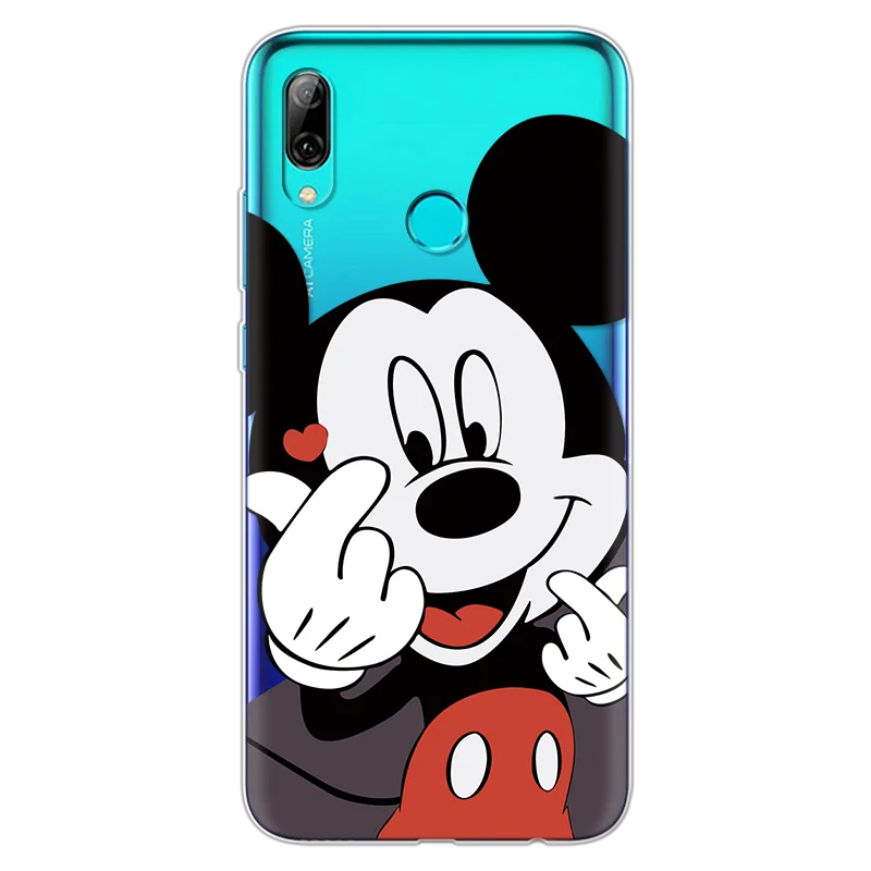 Чехол для huawei P Smart Z, чехол с мультипликационным принтом для пары, чехол для Funda huawei P Smart Plus, задняя крышка, мягкий тпу, силиконовый, милый