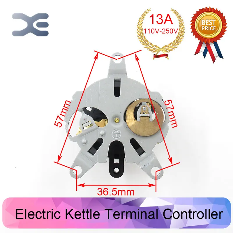 Термостат для электрического чайника T125 13A 110 250 В|kettle spare parts|electric kettle partskettle parts |