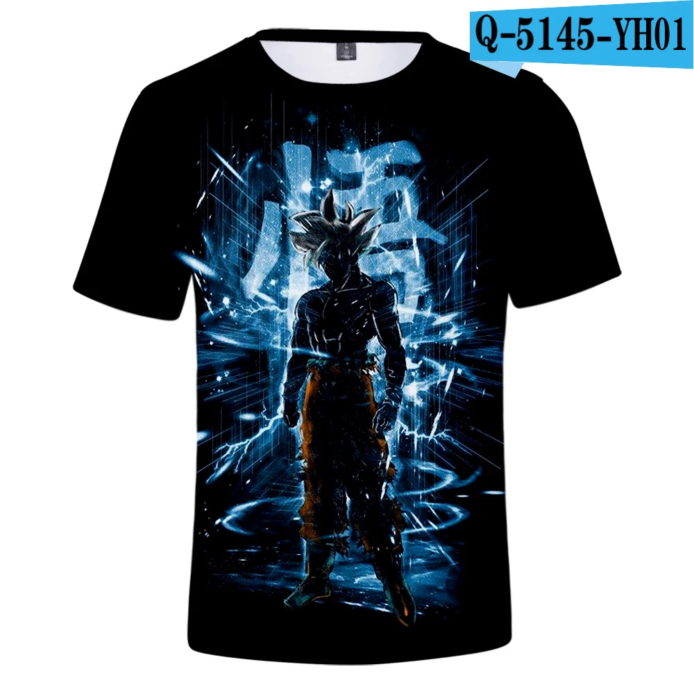 3D t shirt Новейшая куртка в стиле аниме «Драконий жемчуг», Мужская/Женская толстовка, 3D принт, драконий жемчуг, Z Goku, бейсбольная форма, пальто, черные крутые топы, 4XL - Цвет: 3D t shirt