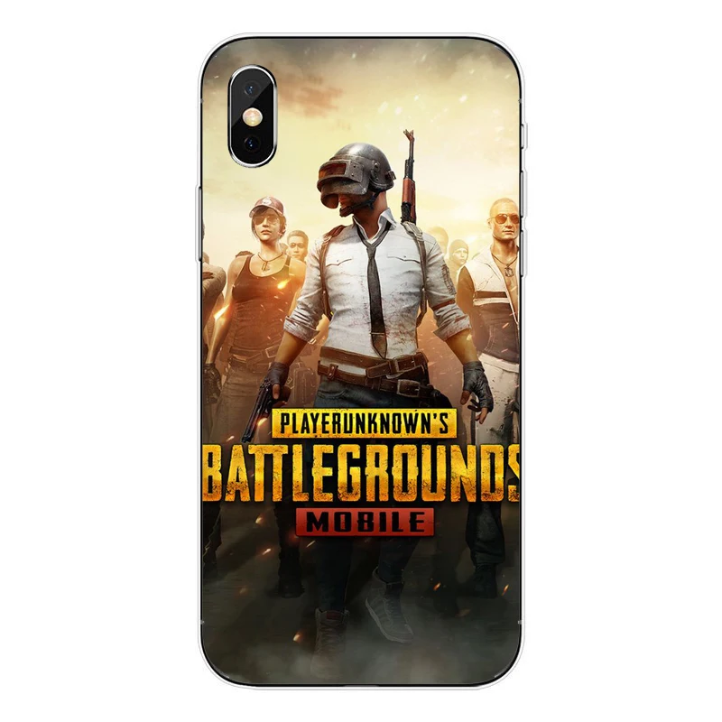 Роскошный мягкий ТПУ чехол для телефона PUBG Game для iPhone 11 Pro MAX SE 6 6splus 7 8Plus 5 5S 6 6S 7 8 MAX XR XS X10 Copue