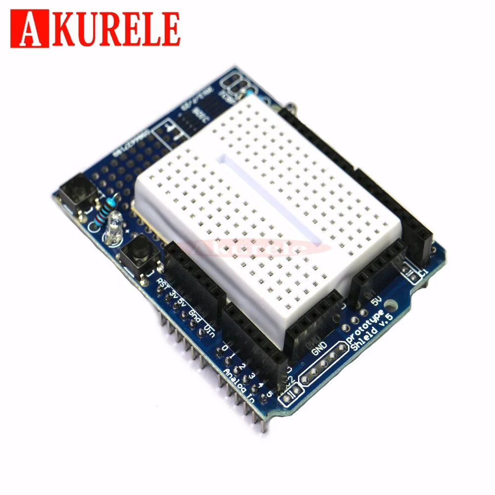 10 шт. прототип прототипирования щит для Arduino UNO R3 с мини макет | Электроника
