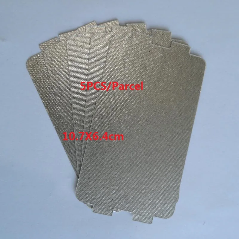 Слюдяная пластина 6 4x10 7 см толщина 0 45 мм|mica plate|microwave oven partsoven parts |