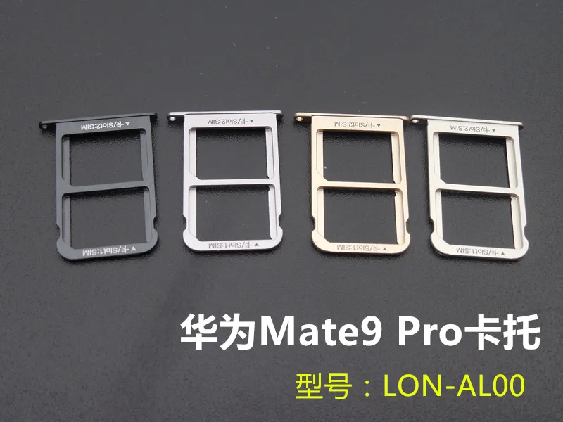 Замена оригинальная рамка для sim-карты лоток Слот держатель + Micro SD памяти Huawei mate 9