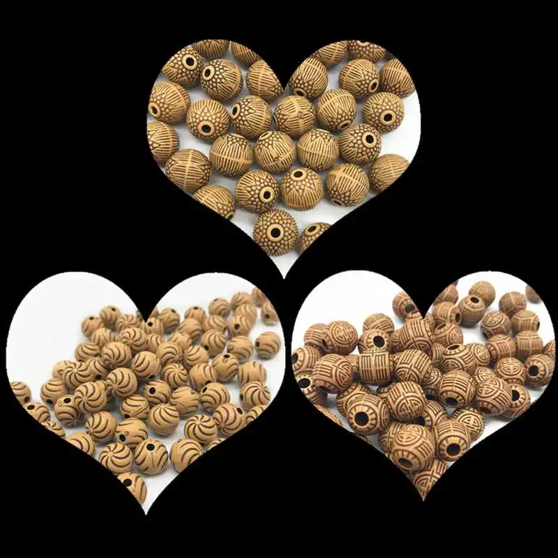 Акриловые шарики ручной работы Круглые подходят для изготовления ожерелий и