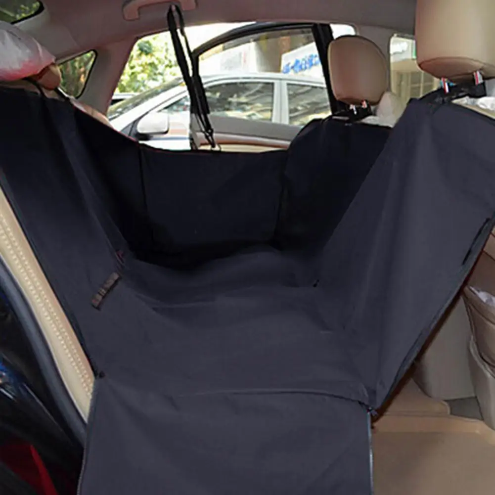 Adeeing Waterproof Vehicle-Mounted Pet Car Back Seat Mat Soiling Resistant Cushion Cover | Дом и сад