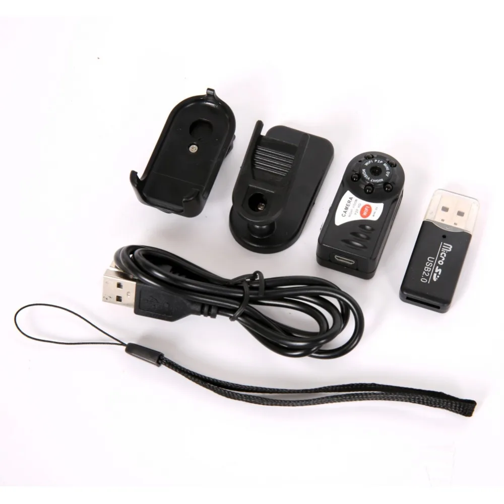 Новая мини Q7 камера 480P Wifi DV DVR беспроводная IP камера Фирменная Новинка Мини видеокамера рекордер инфракрасное ночное видение маленькая камера