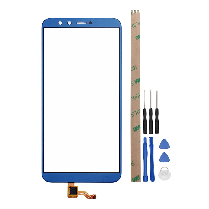 blue Ocolor для huawei Honor 9 Lite сенсорный экран сенсорная панель с объективом замена мобильного телефона+ инструменты для huawei Honor 9 Lite - Цвет: blue