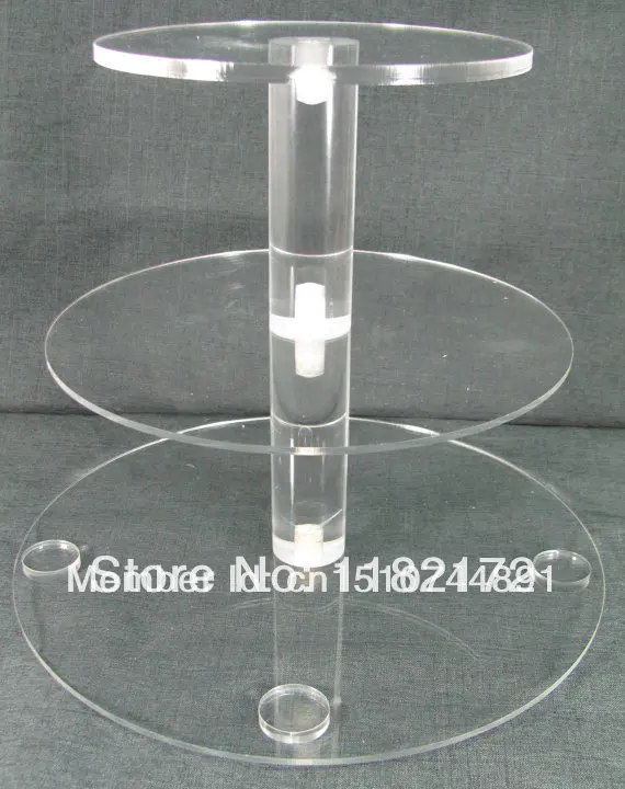 

wedding decoration 3 Tier hot sell Layout Beautiful Acrylic Cupcake Stand Party / Wedding / Festival Supplies