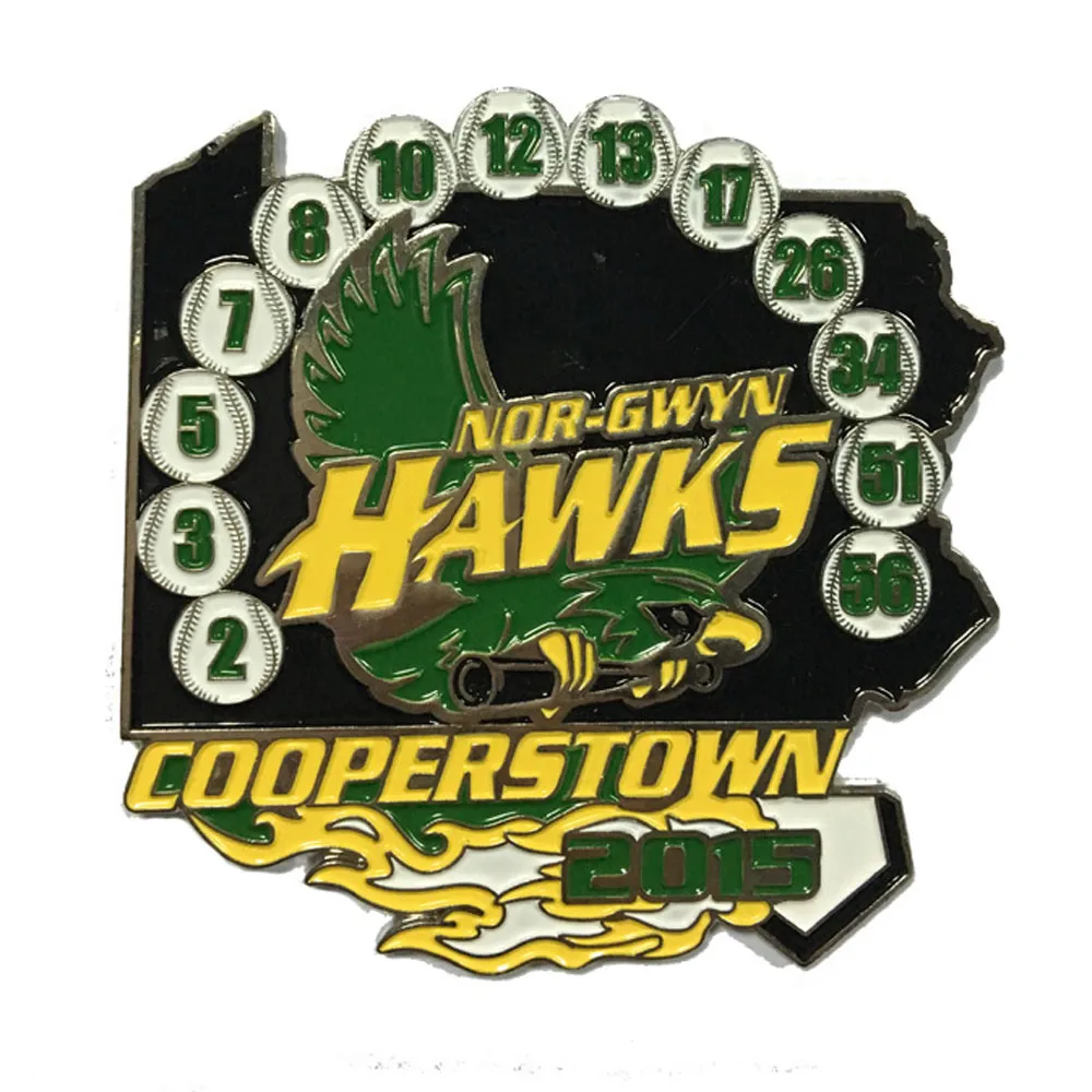 

High quality school event enamel lapel pin for souvenir badges