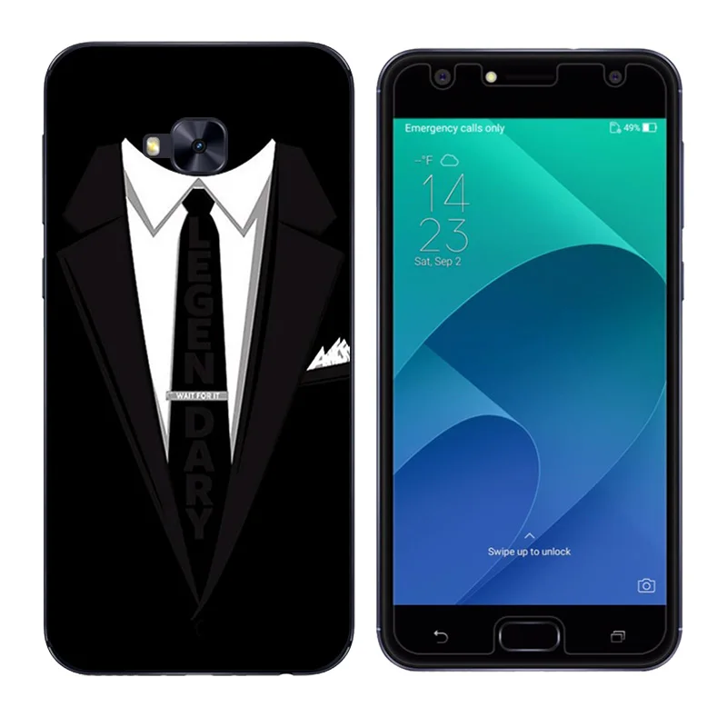 Чехол для Asus Zenfone 4 Selfie ZD553KL Мягкий Силиконовый Для 5 &quot чехлы телефонов |