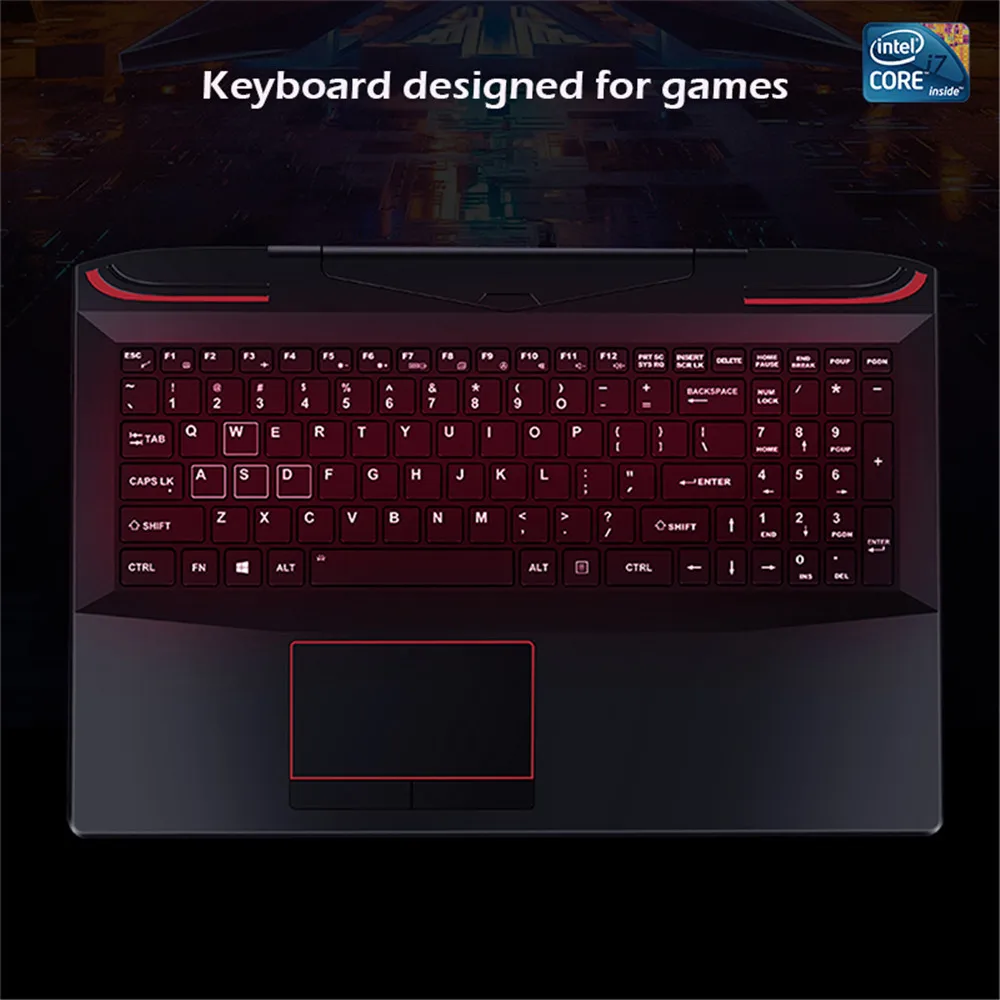 Intel i7 6700HQ игровой ноутбук 15 6 дюймов 4G видеокарта 8G ram 256G SSD 1 ТБ HDD выделенная карта