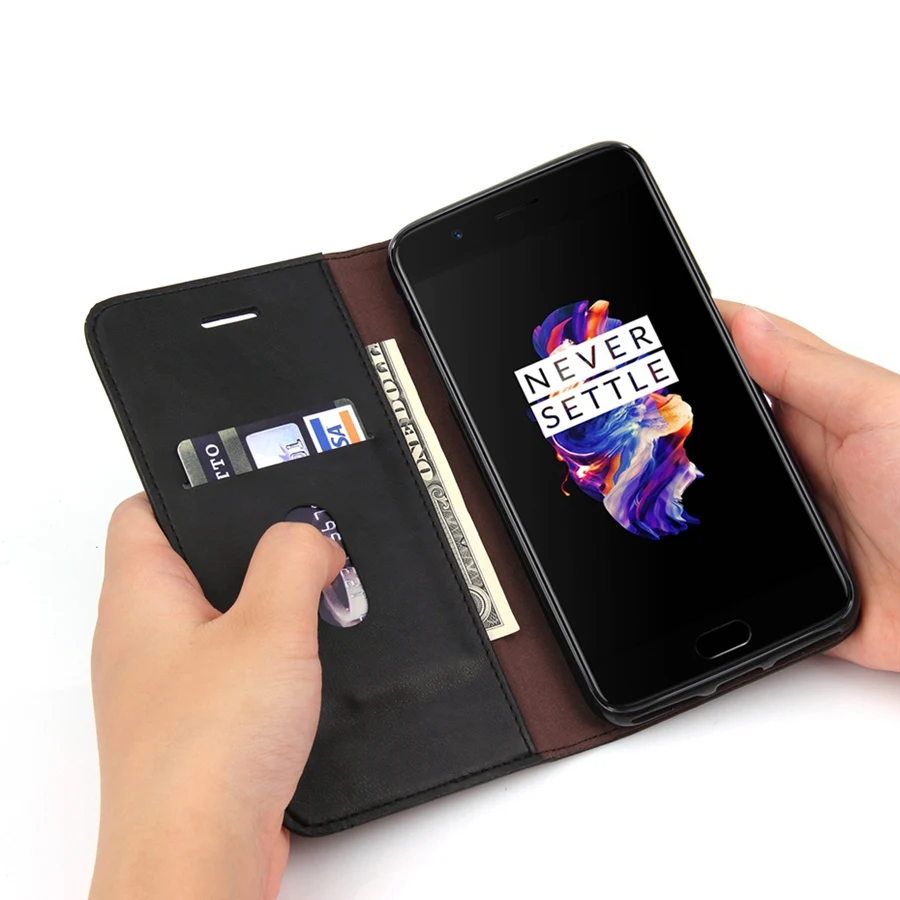 Магнитный Флип кожаный для Oneplus 6 T 6 5 T чехол Мягкая ТПУ подставка для Oneplus5 Oneplus5T Plus чехол PU магнит роскошный A5010 Oneplus6