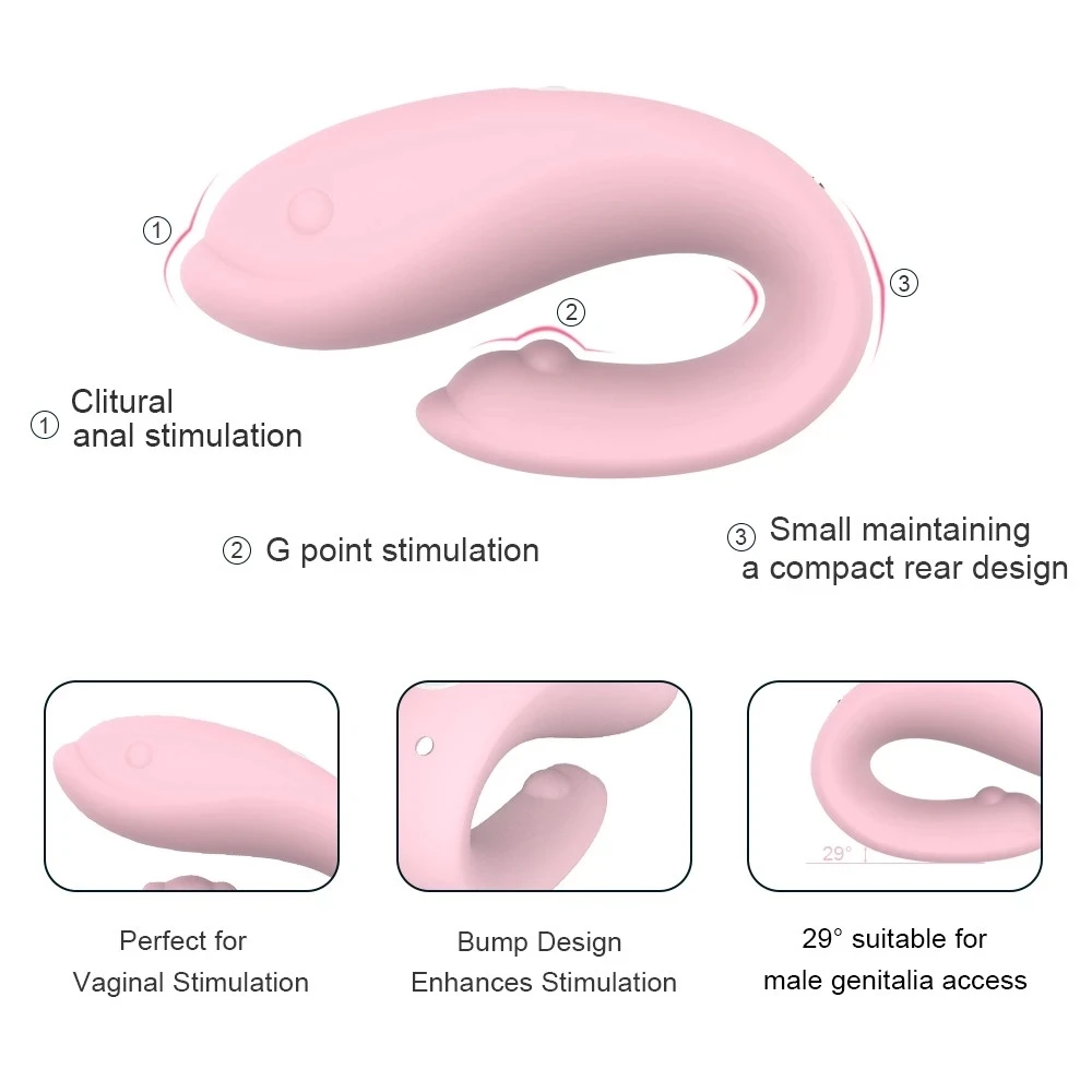 Секс-шоп 9 скоростей Пульт дистанционного управления Вибратор USB зарядка