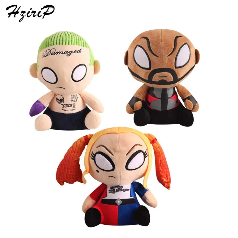 Новый отряд самоубийц Мягкие плюшевые игрушки клоун Халле шутер куклы Детская