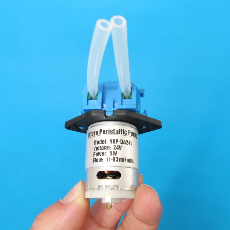 Высококачественный Микро перистальтический насос 11 ~ 83 мл/мин. dc 3v/6v/12v/24v |