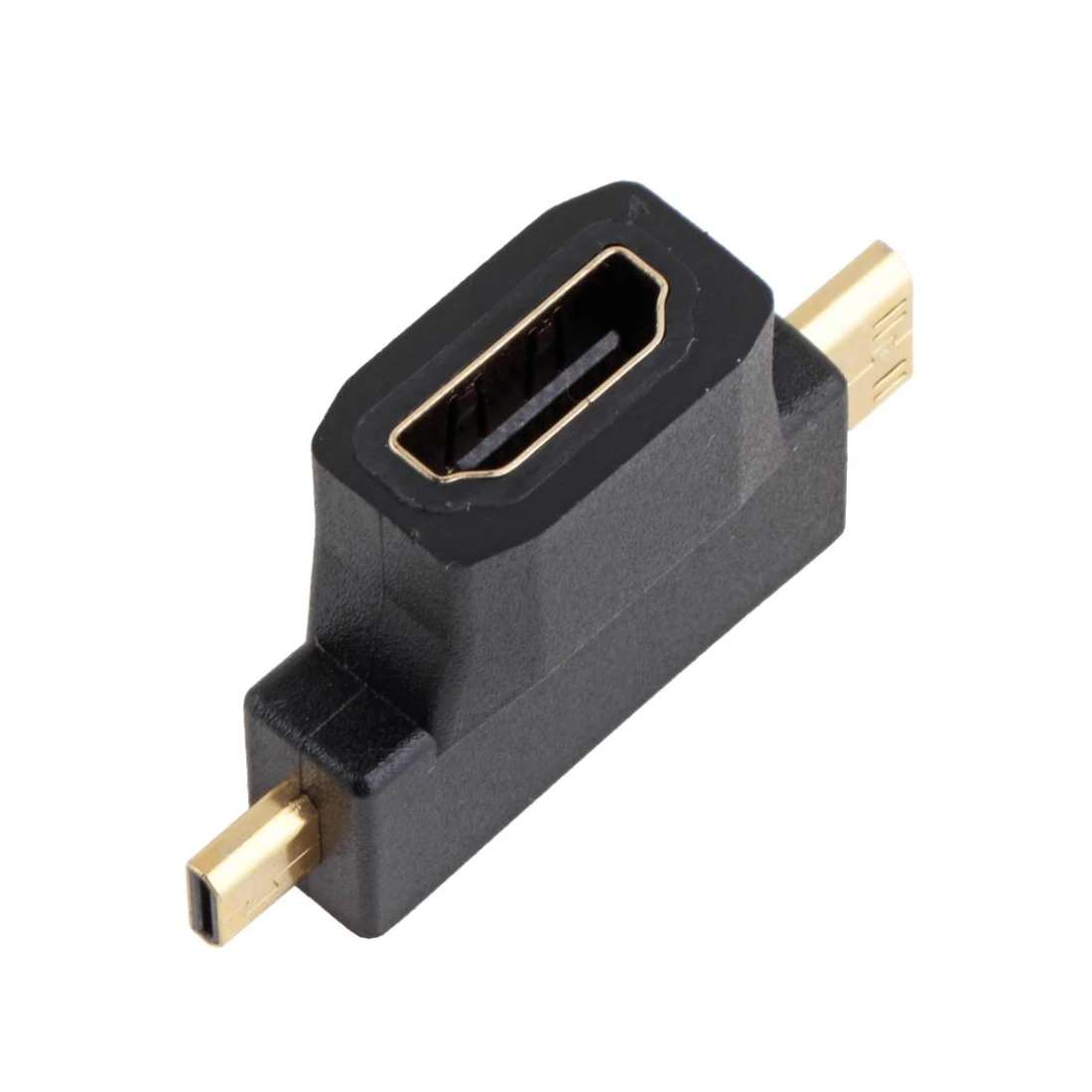 HDMI Совместимость женский мини микро совместимому с Мужской V1.4 90 градусов 3 in1