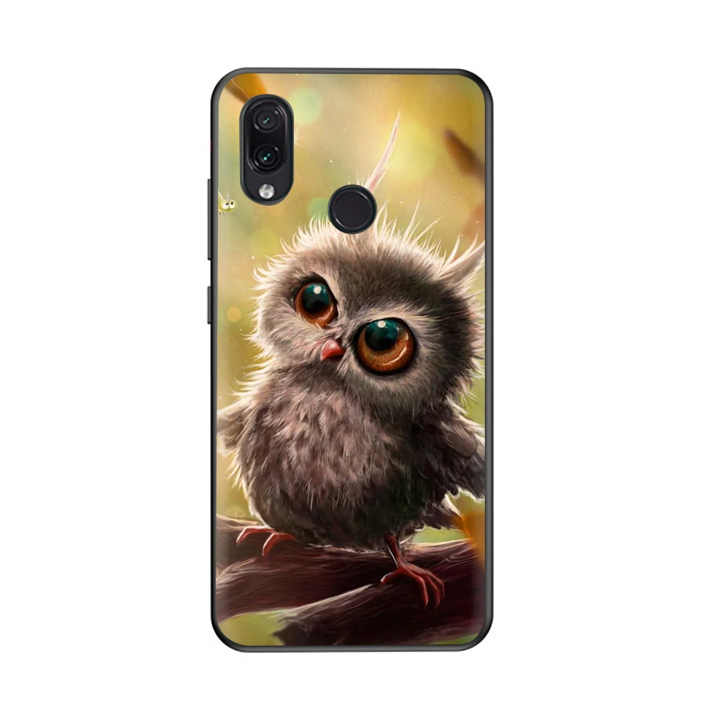 С милой совой мягкий чехол для телефона чехол для Redmi 8A S2 для детей 5, 6, 7, 5Plus K20 Pro Note 4 4X5, 6, 7, 8 Pro - Цвет: B2