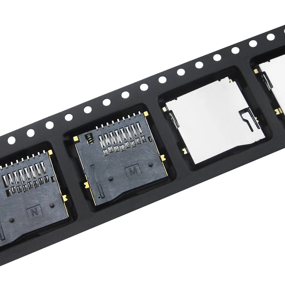 

HAILANGNIAO 10 шт./TF с разъемом бомбового типа, сиденье Micro SD для наружной сварки SMD TF, сиденье для карты